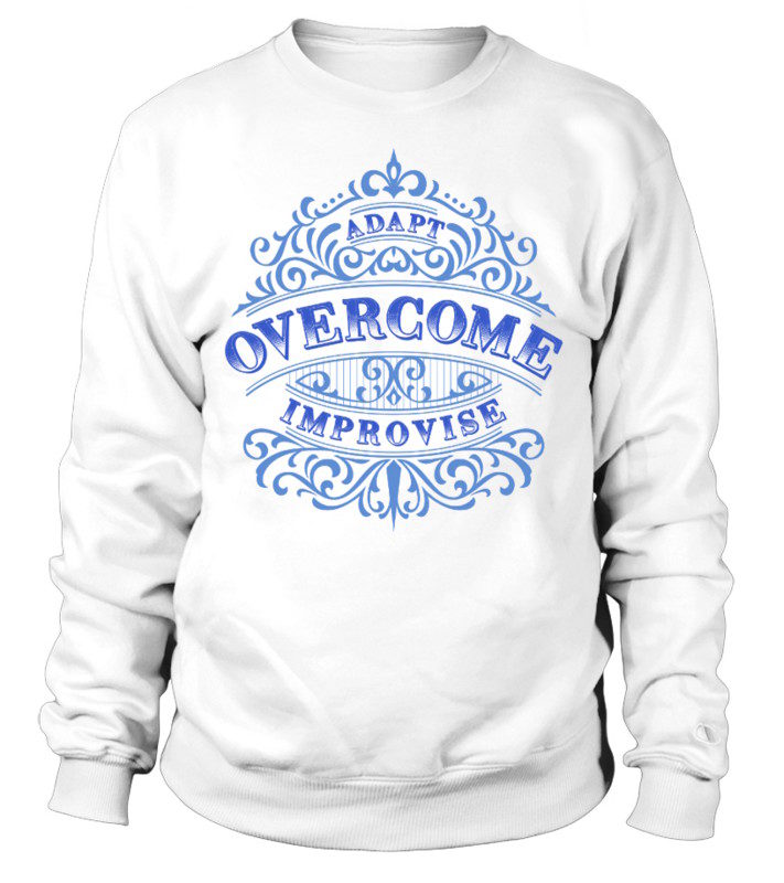 Improvise, Adapt, Overcome t-shirt front view image